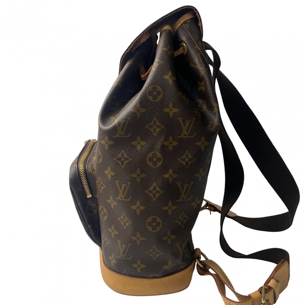 LOUIS VUITTON Authentic Brown Monogram Backpack - Picture 3 of 16